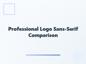 Modern Sans Serifs for Professional Logo Design
